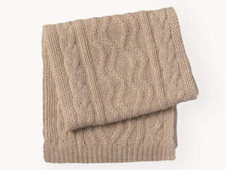 Scarf - Hand-Knit Alpaca Wendy - Champagne Product Image